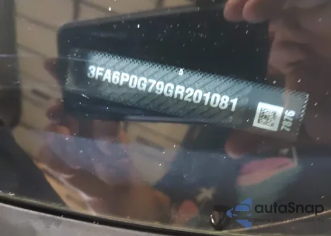 2016 Ford Fusion S из США, поврежденный, VIN 3FA6P0G79GR201081